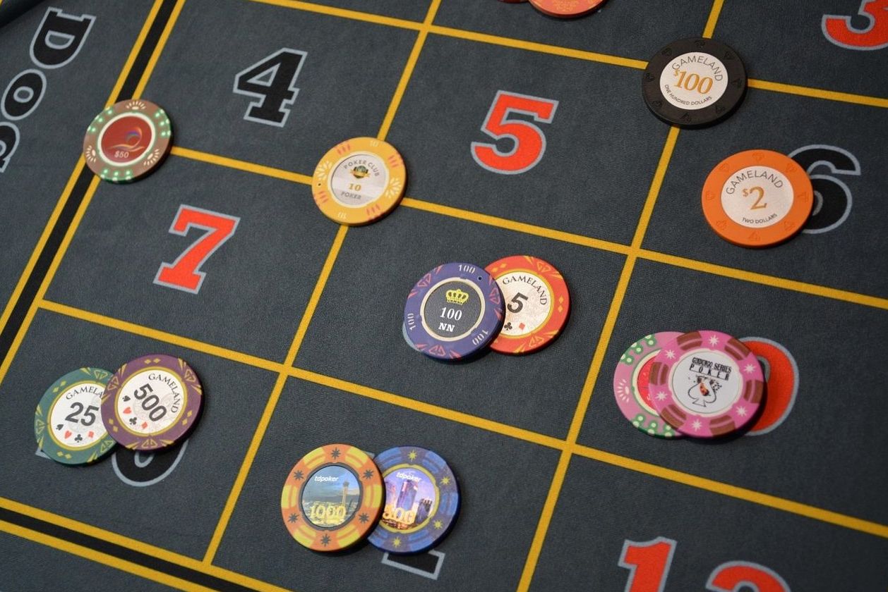 Blackjack table with dealer position and drop box